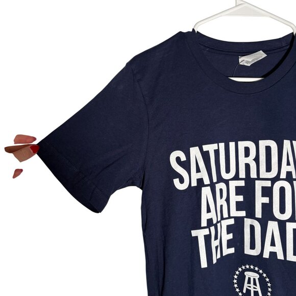 Barstool Sports Saturdays Are For The Dads Graphic T-Shirt Men's Size Small NWT! - Picture 3 of 6